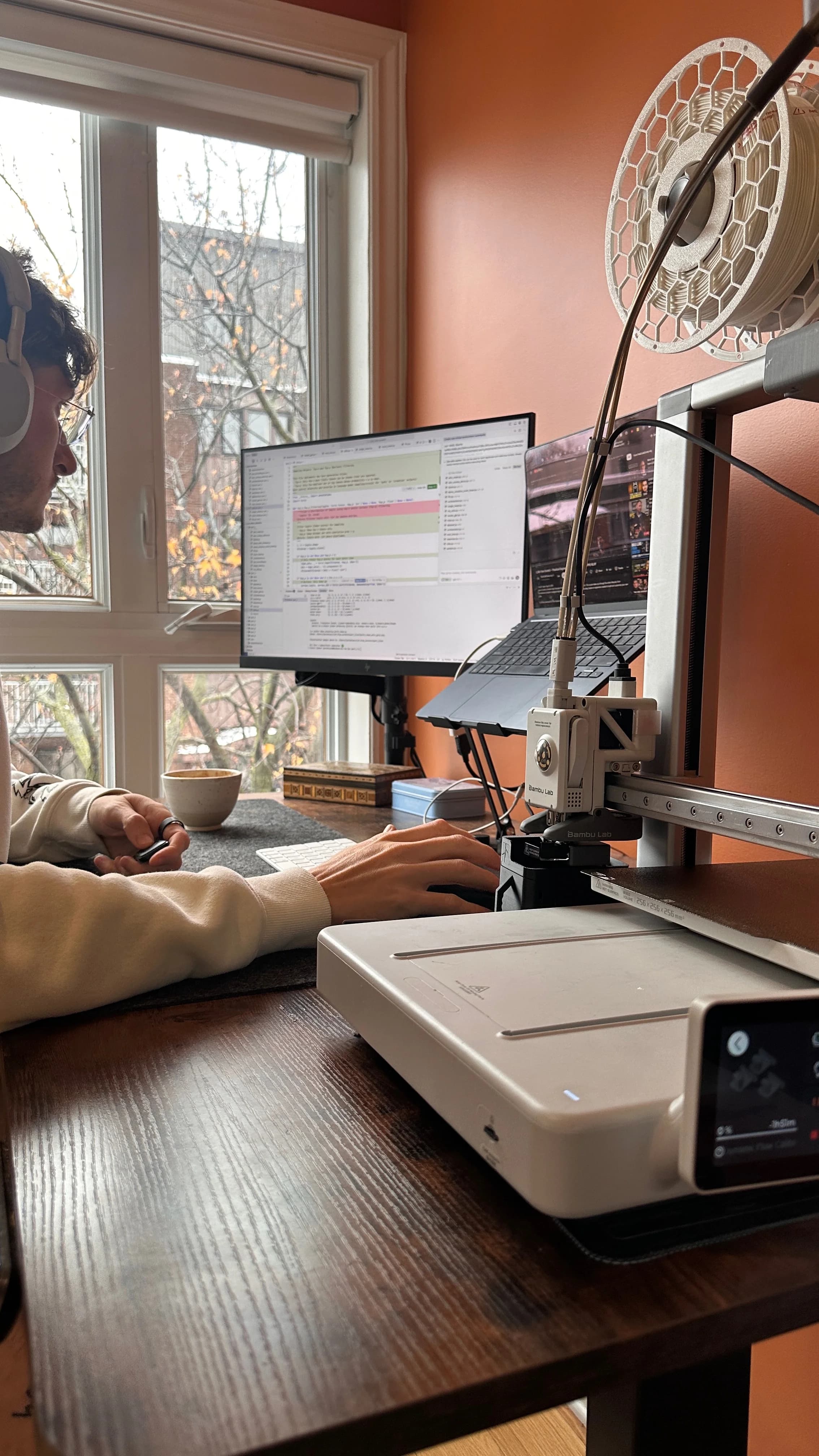 Ian testing separation models, GPU workflows, and early tooling before SplitSound